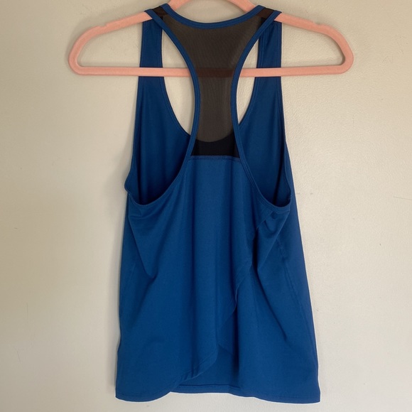 Express EXP CORE Performance Workout Tank - Blue & Black - XS - Picture 4 of 10